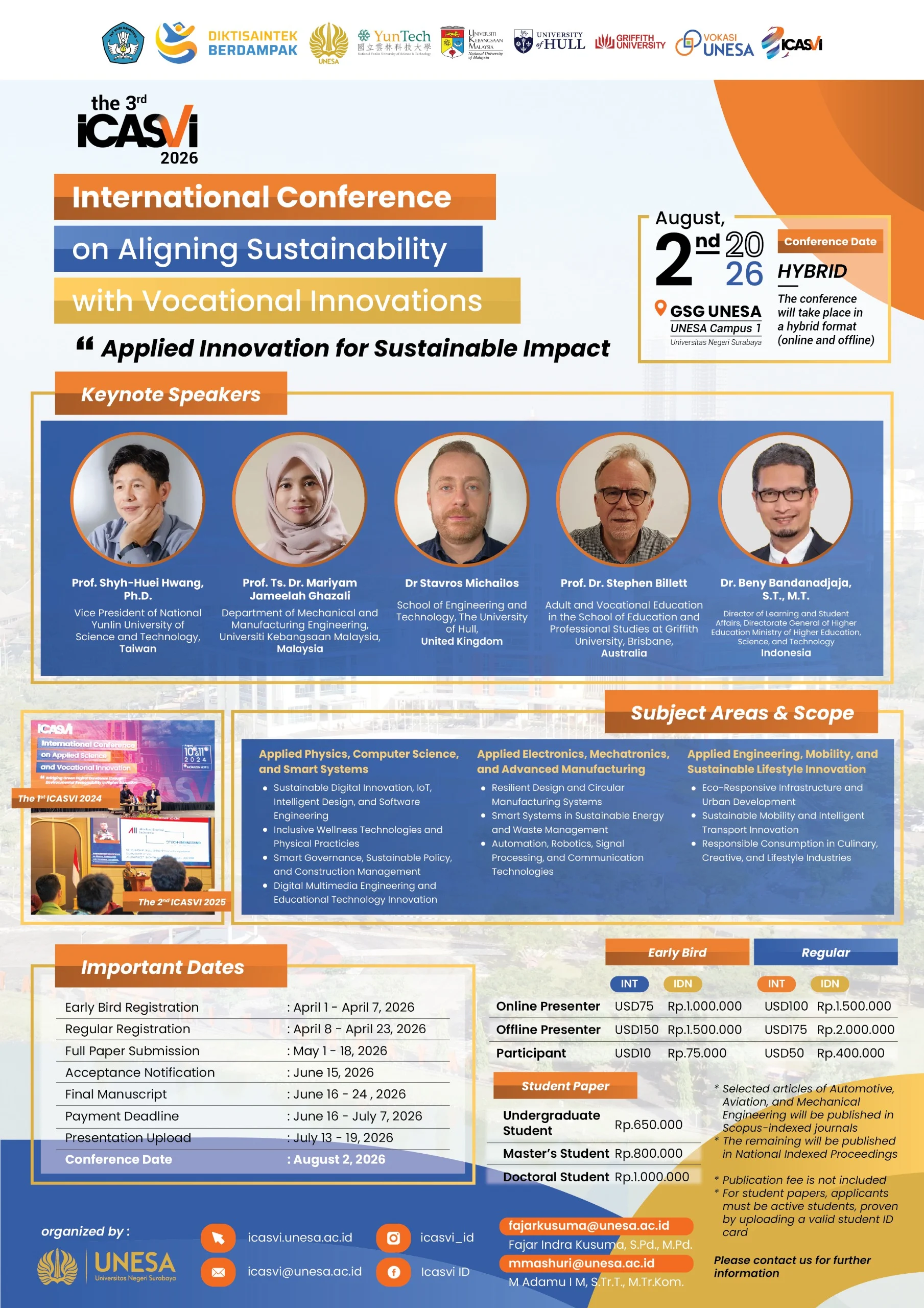 					View Vol. 3 No. 1 (2026): Applied Innovation for Sustainable Impact
				