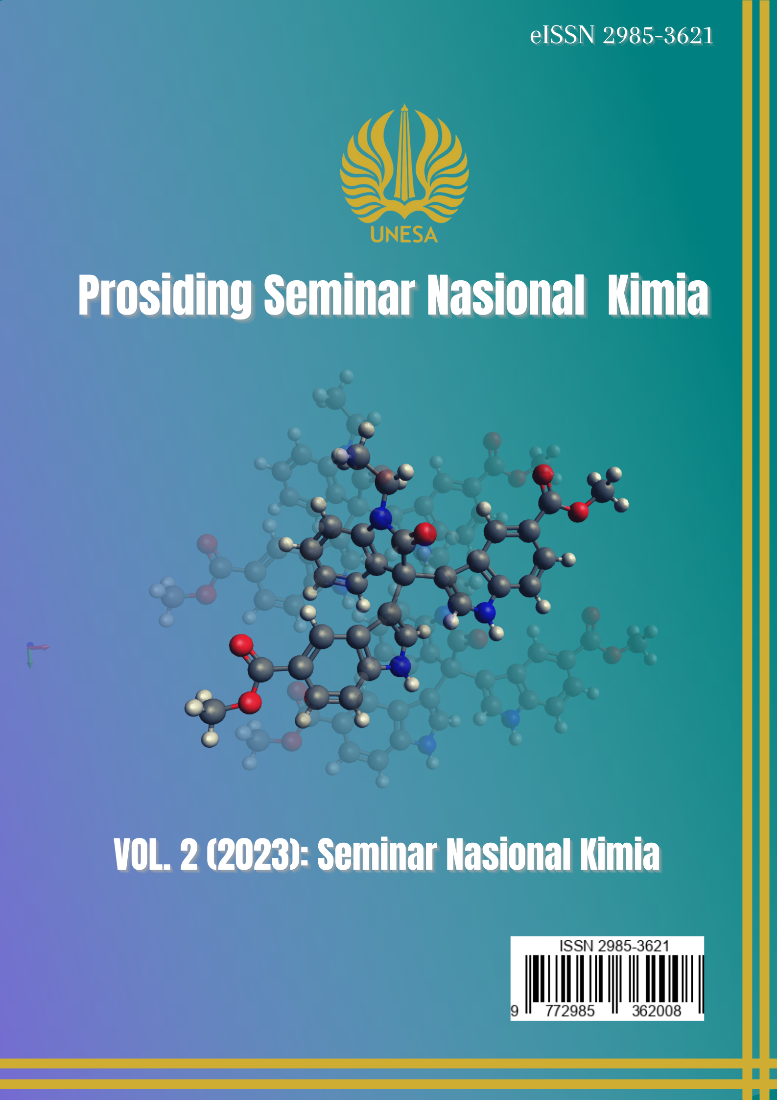 					View Vol. 2 (2023): Prosiding Seminar Nasional Kimia 
				