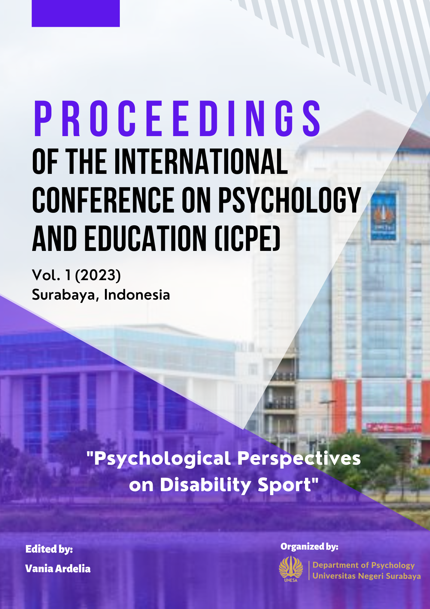 					View Vol. 1 No. 1 (2023): Proceedings of The International Conference on Psychology and Education (ICPE)
				